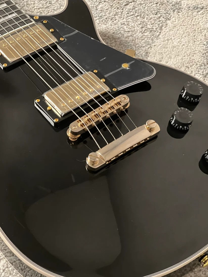 Soloking SLC60 MKII in Black Beauty with Gold Hardware (Altered Headstock)