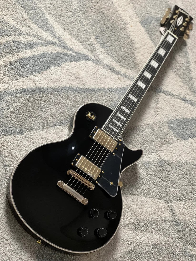 Soloking SLC60 MKII in Black Beauty with Gold Hardware (Altered Headstock)
