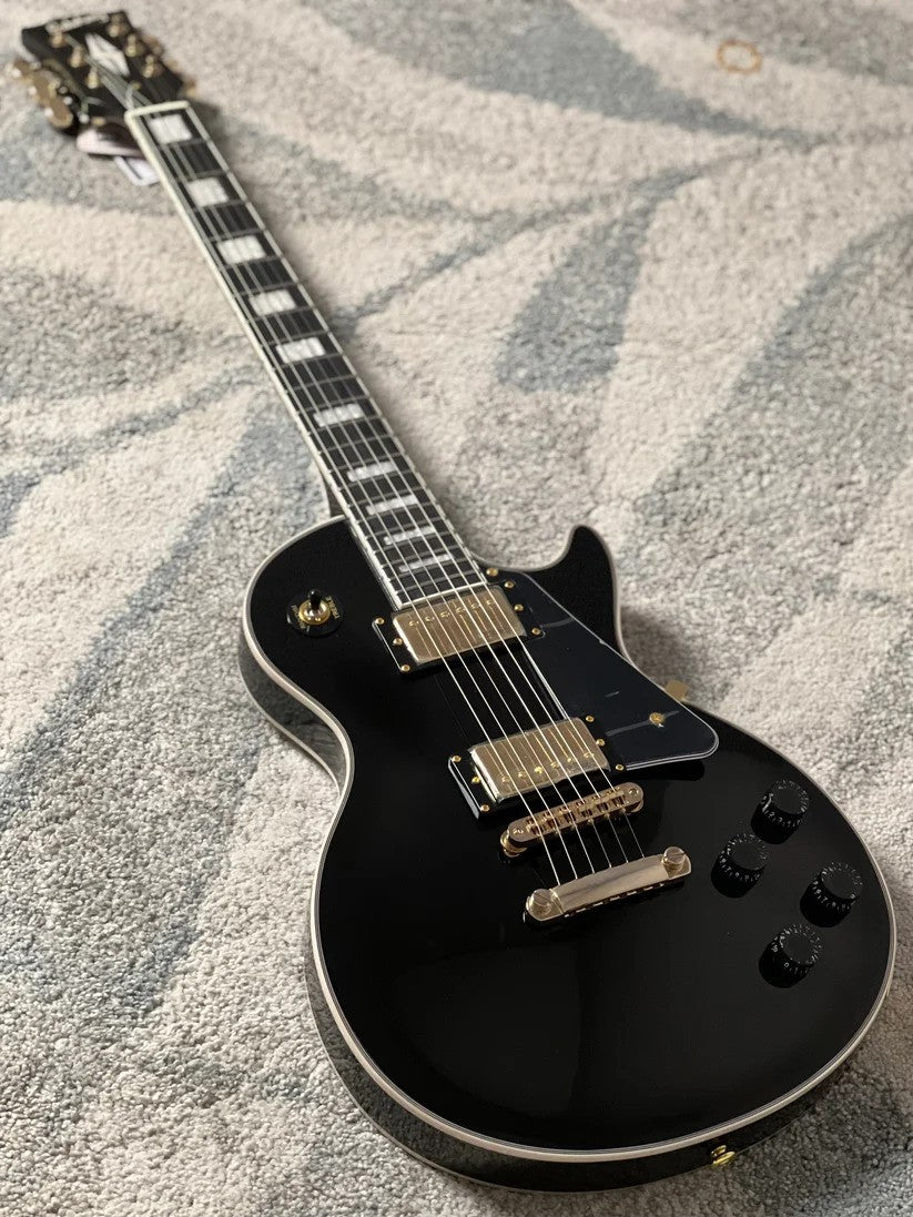 Soloking SLC60 MKII in Black Beauty with Gold Hardware (Altered Headstock)