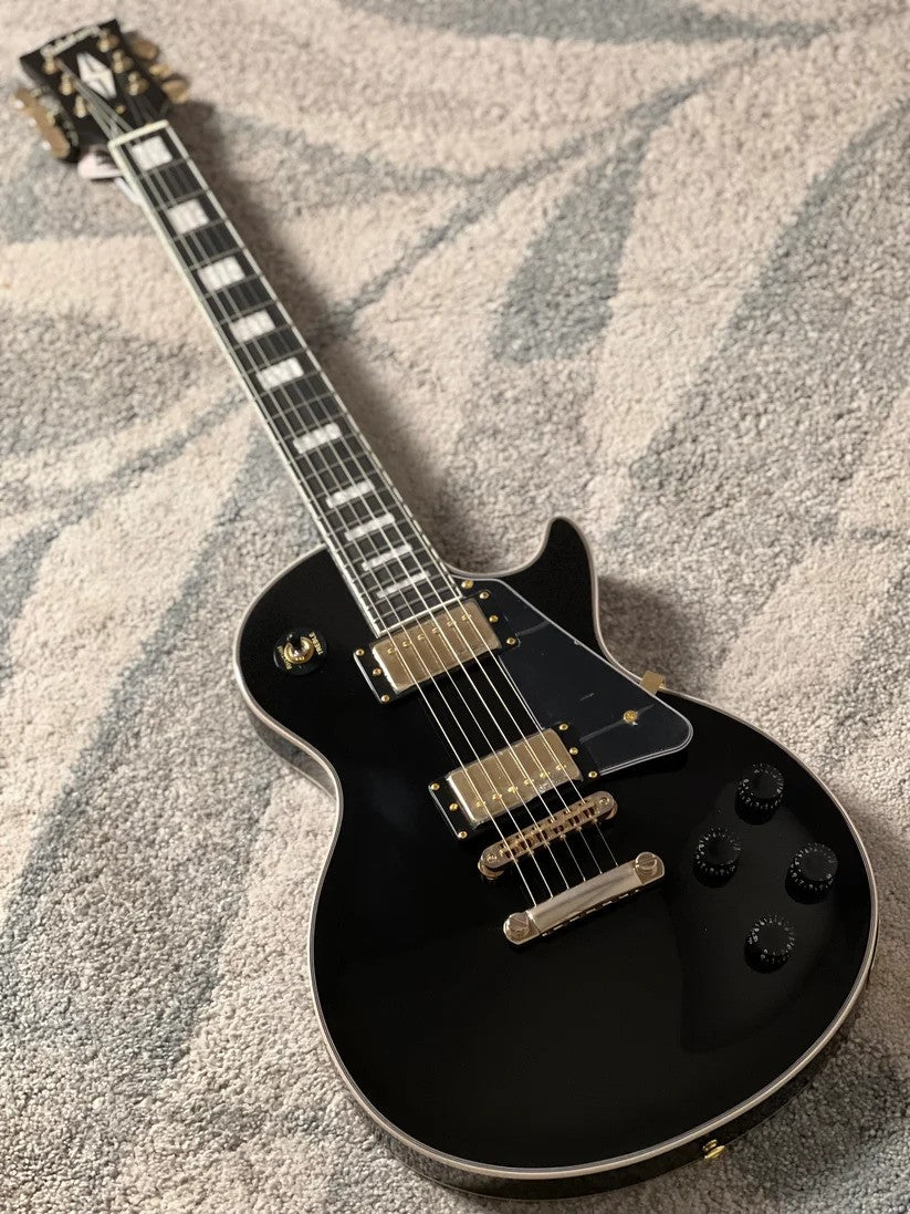 Soloking SLC60 MKII in Black Beauty with Gold Hardware (Altered Headstock)
