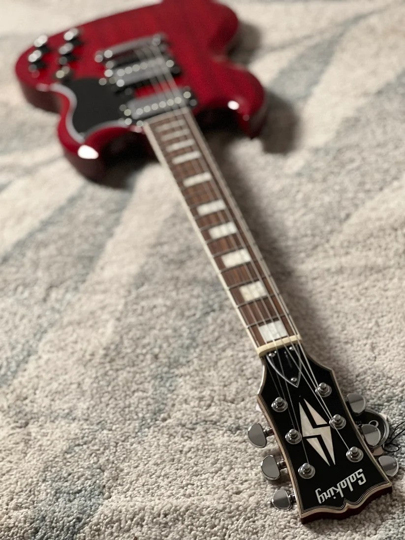 Soloking SG61 MKII in Transparent Red Cherry