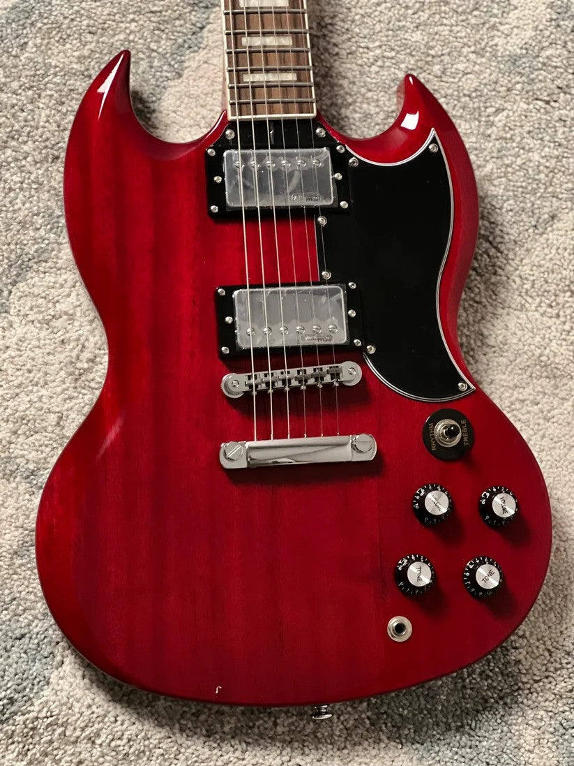 Soloking SG61 MKII in Transparent Red Cherry