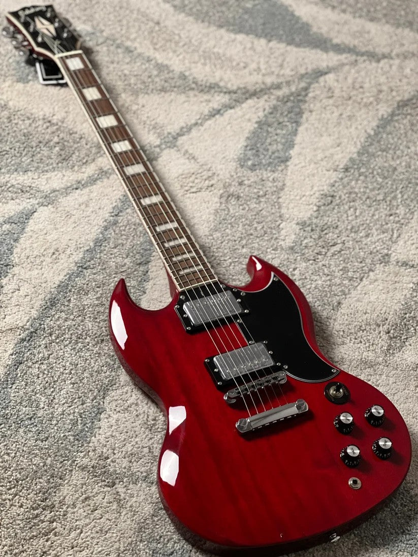 Soloking SG61 MKII in Transparent Red Cherry