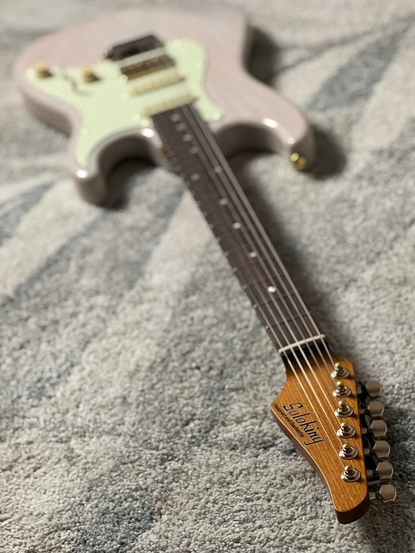 Soloking MS-1 Classic Ash with Rosewood FB in White Blonde Limited Edition
