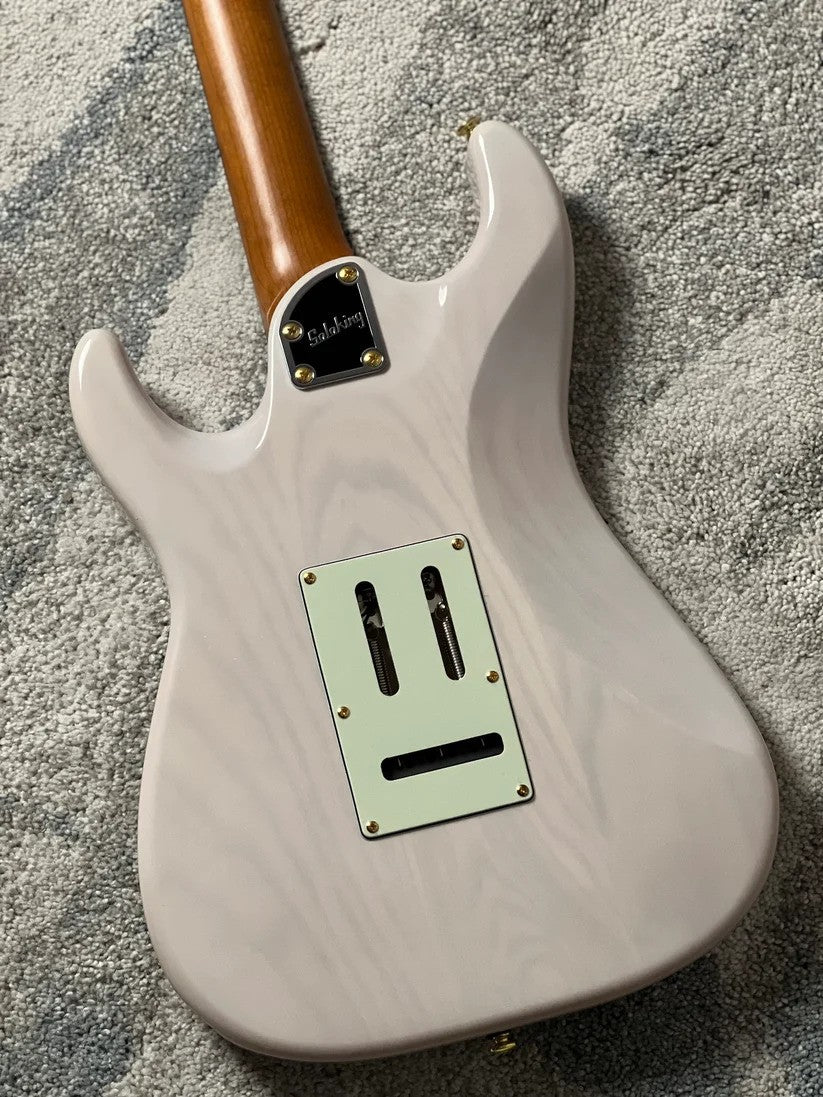 Soloking MS-1 Classic Ash with Rosewood FB in White Blonde Limited Edition