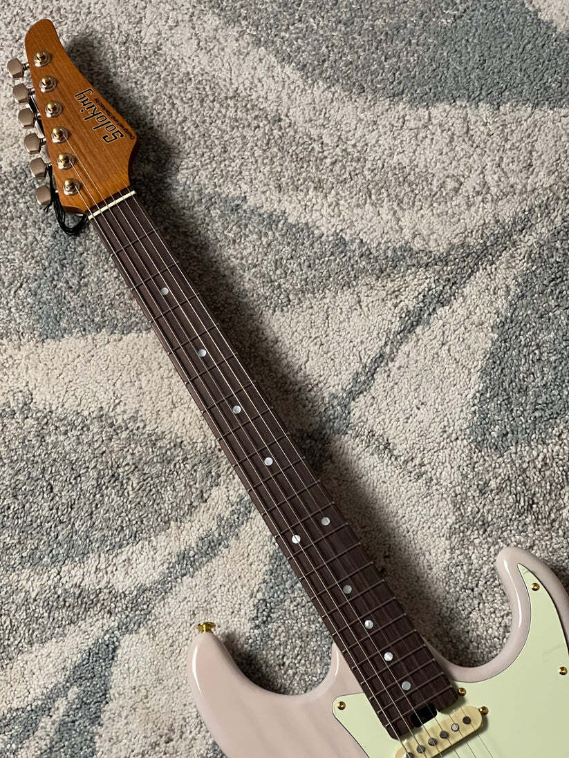 Soloking MS-1 Classic Ash with Rosewood FB in White Blonde Limited Edition