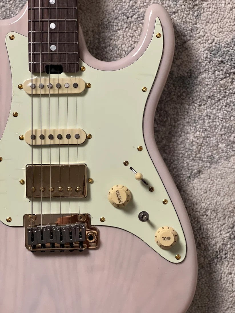 Soloking MS-1 Classic Ash with Rosewood FB in White Blonde Limited Edition