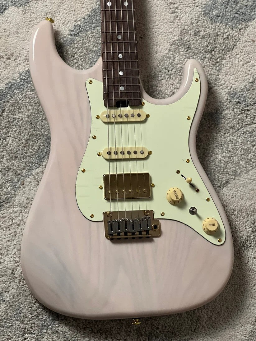 Soloking MS-1 Classic Ash with Rosewood FB in White Blonde Limited Edition
