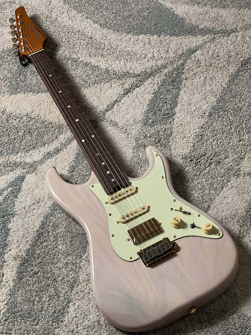 Soloking MS-1 Classic Ash with Rosewood FB in White Blonde Limited Edition