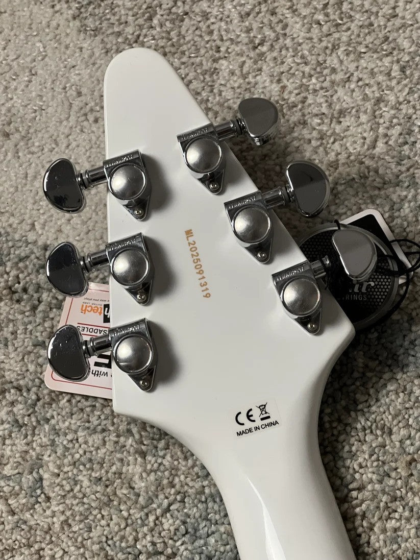 Soloking FV Custom in Alpine White JESCAR