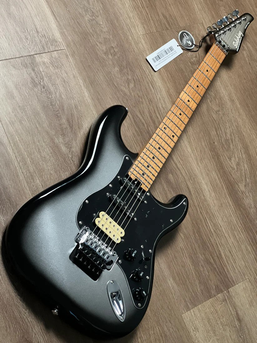 Soloking MS-1 Classic 22 HSS FR with Roasted Maple FB in Silverburst Nafiri Special Run JESCAR