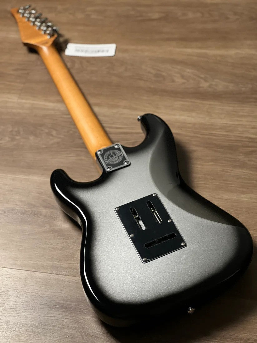 Soloking MS-1 Classic 22 HSS FR with Roasted Maple FB in Silverburst Nafiri Special Run JESCAR
