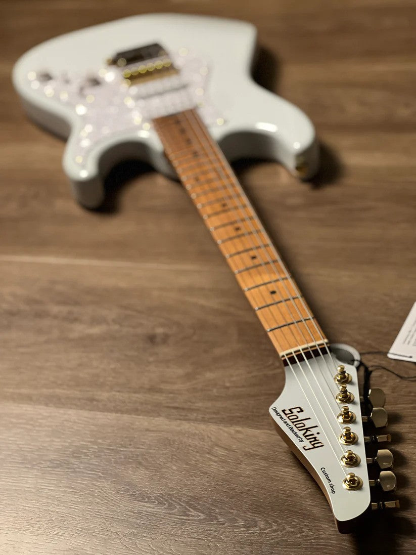 Soloking MS-1 Classic MKII in Olympic White with Gold