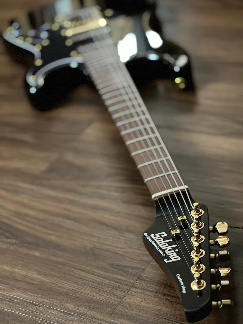 Soloking MS-1 Classic MKII in Black Beauty with Gold