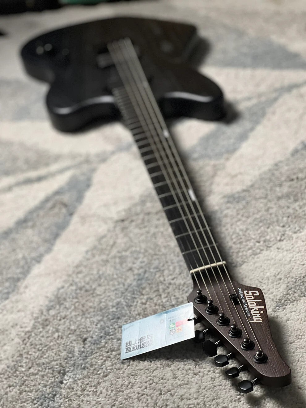 Soloking MJM-1 Custom Baritone HH with Fishman Fluence and Wenge Neck Nafiri Special Run