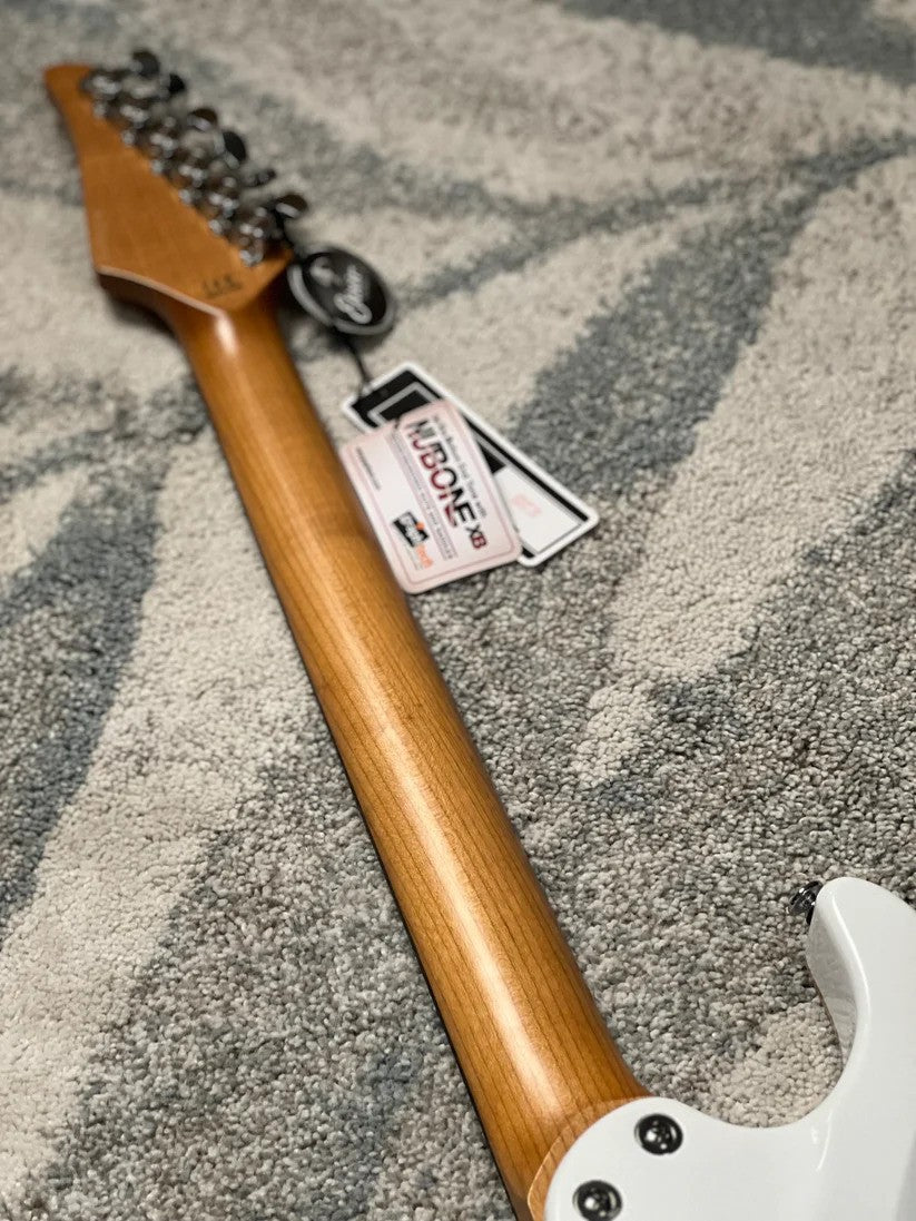 Soloking MS-1 Custom 24 HSS Quilt with Rosewood FB in Beach Sunset Surf Fade JESCAR