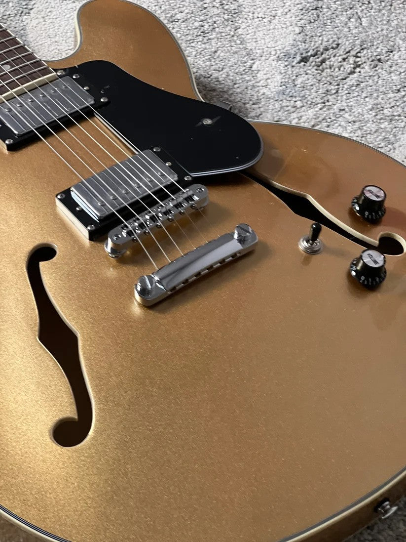 Soloking SH-335 Heritage in Gold Metallic