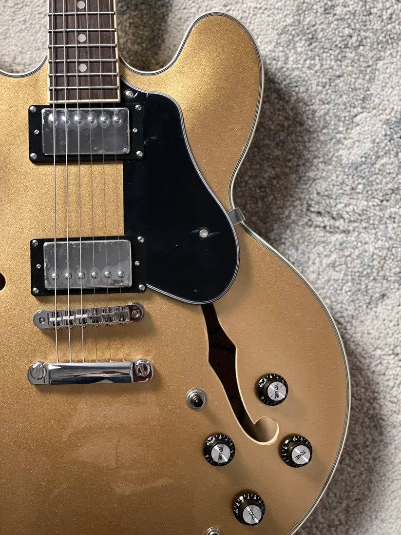Soloking SH-335 Heritage in Gold Metallic