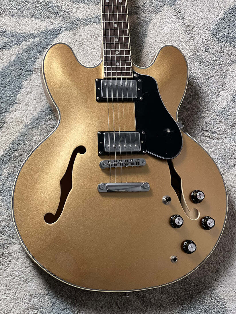 Soloking SH-335 Heritage in Gold Metallic