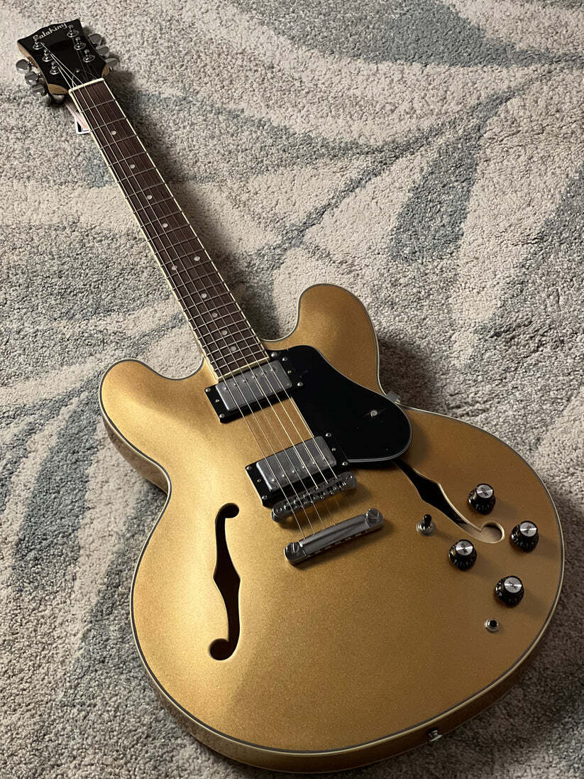 Soloking SH-335 Heritage in Gold Metallic