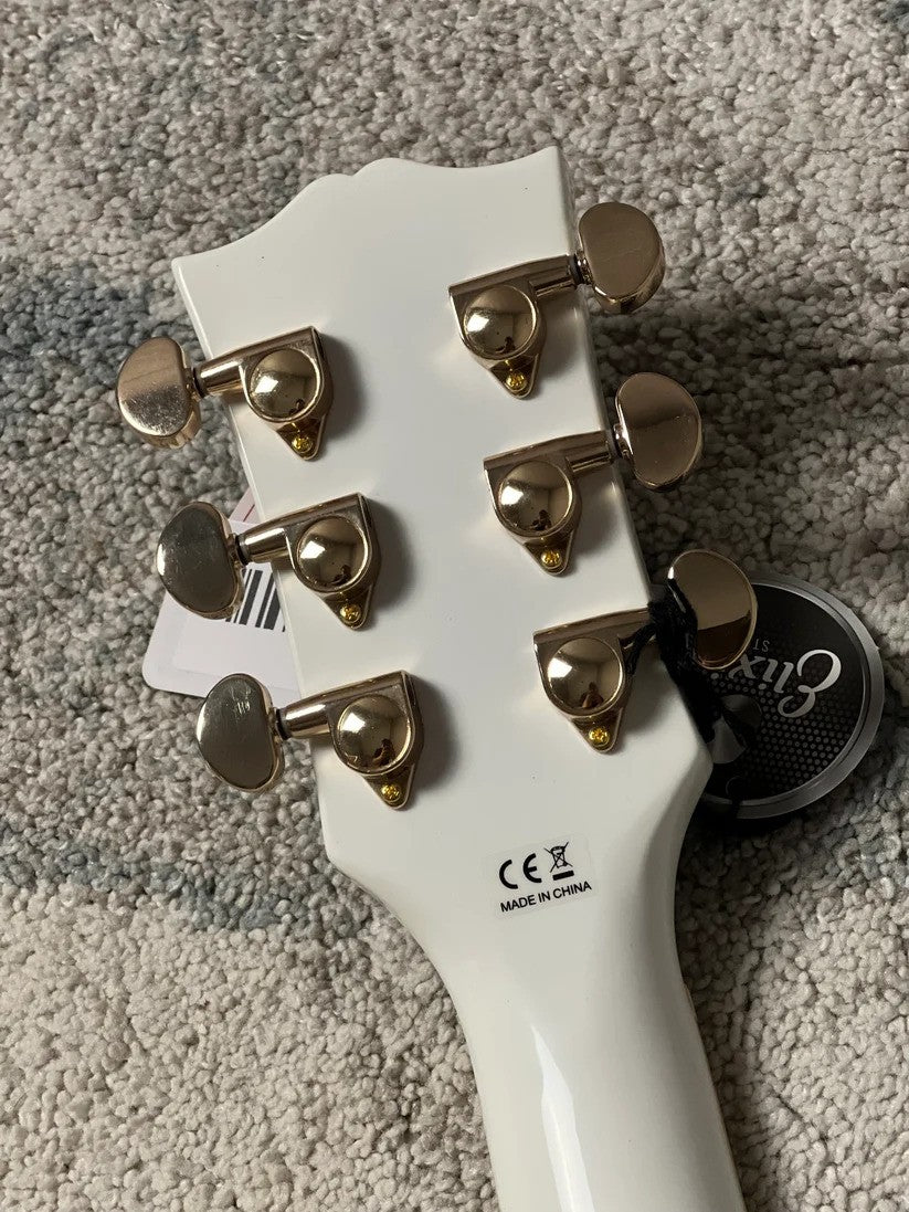 Soloking SH-335 Heritage in Alpine White with Gold Hardware