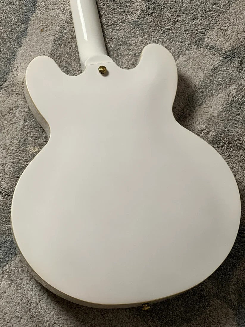 Soloking SH-335 Heritage in Alpine White with Gold Hardware