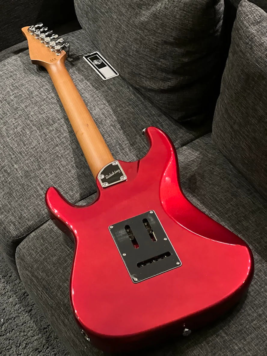 Soloking MS-1 Classic MKII with Rosewood FB in Candy Apple Red Nafiri Special Run NAMM Show