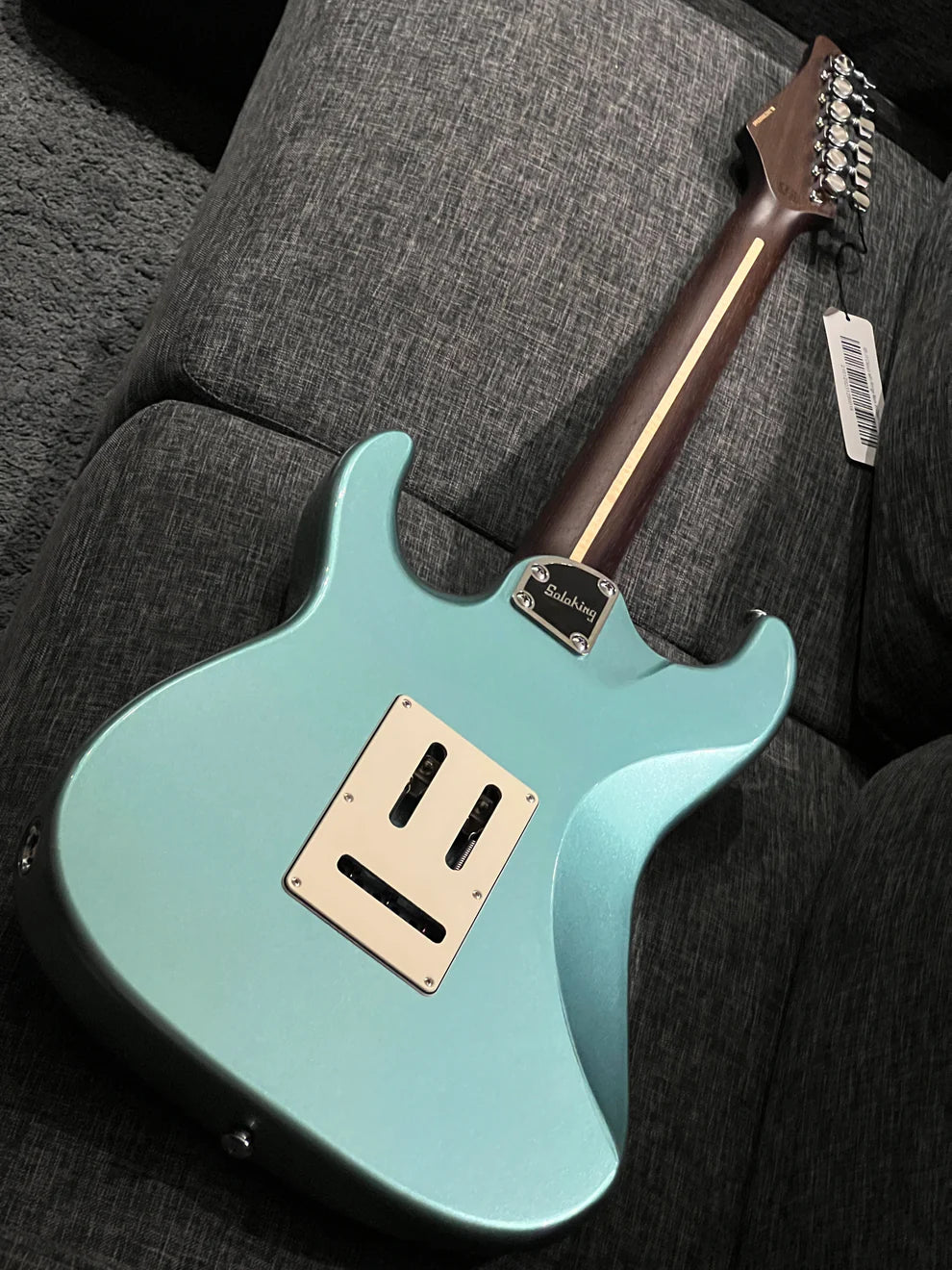 Soloking MS-11 Classic MKII with One Piece Wenge Neck in Ocean Turquoise Metallic Nafiri Special Run