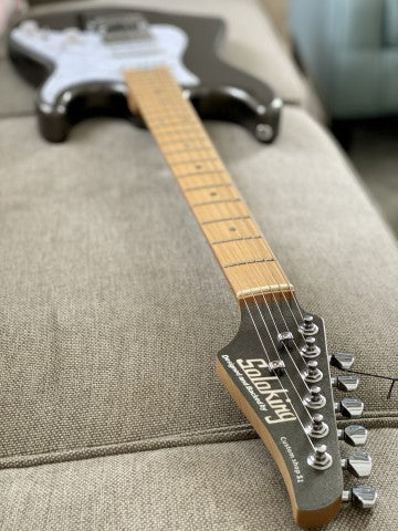Soloking MS-1 Classic MKII in Pewter Grey Metallic and Roasted Maple FB