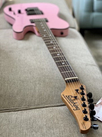 Soloking MT-1 Modern in Shell Pink with Roasted Neck and Rosewood FB