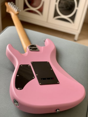 Soloking MS-1 Custom 22 HH FR in Satin Shell Pink Matte with Floyd Rose