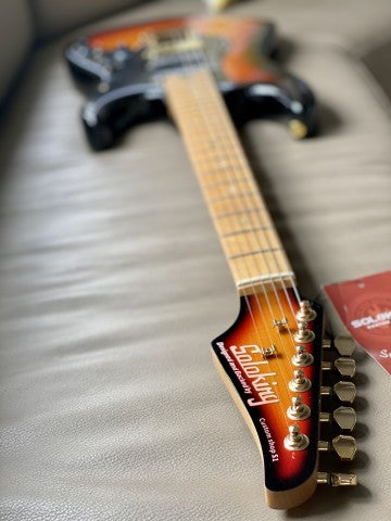 Soloking MS-1 Classic in Sunburst with Gold Hardware and Roasted Maple FB