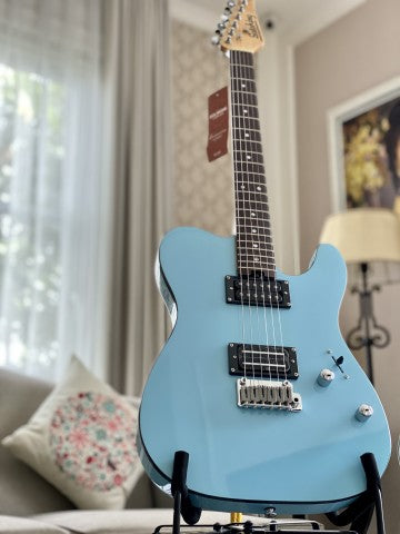 Soloking MT-1 Modern in Sonic Blue with Roasted Neck and Rosewood FB