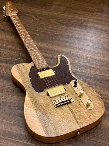 Soloking MT-1 Black Limba/Ash Roasted Flame Maple Neck (Nafiri Music Special Run)