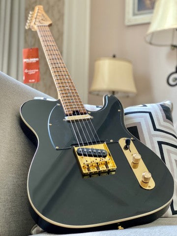 Soloking MT-1G FM With Roasted Flame Neck in Black Beauty (Nafiri Music Special Run)