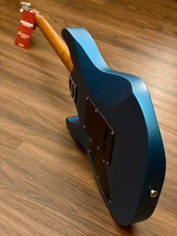 Soloking MS-1 Custom 24 HSS Flat Top in Satin Electric Blue Nafiri Special Run