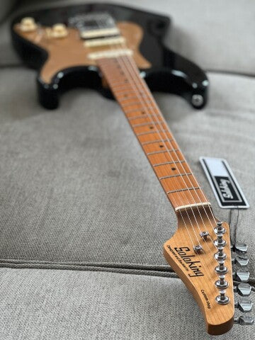 Soloking MS-1 Classic MKII with Roasted Maple FB in Black Gold Pickguard Nafiri Special Run