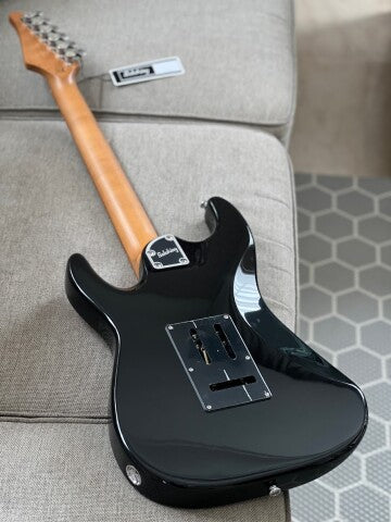 Soloking MS-1 Classic MKII with Roasted Maple FB in Black Gold Pickguard Nafiri Special Run