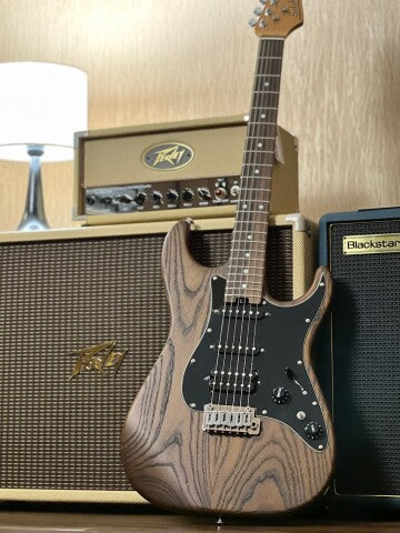 Soloking MS-1 Classic ASH in Torched Black with Rosewood FB Nafiri Special Run