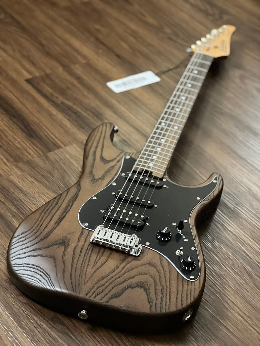 Soloking MS-1 Classic ASH in Torched Black with Rosewood FB Nafiri Special Run