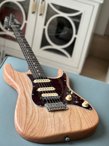 Soloking MS-1 Classic ASH in Yellow Natural with One Piece Rosewood Neck Nafiri Special Run