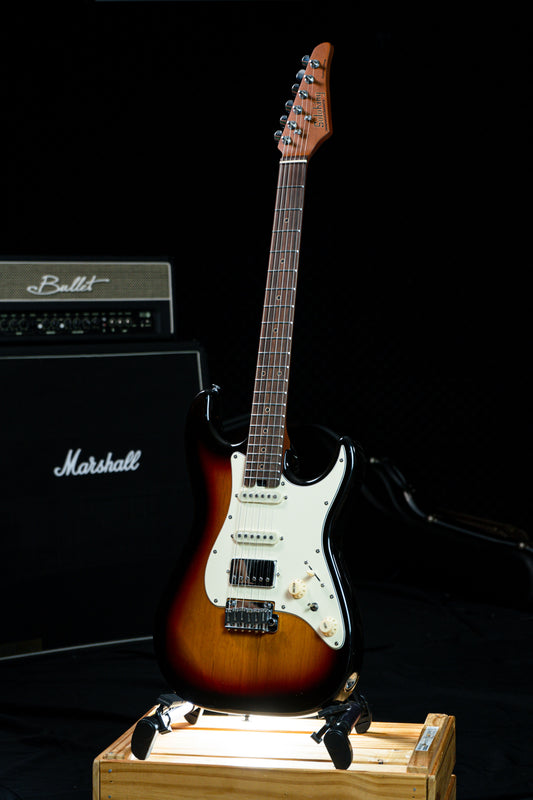 Soloking MS-11 Classic MKII with Rosewood FB in 3 Tone Sunburst